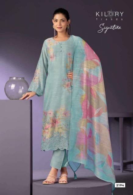 Kilory signature wholesale dress materials supplier inabhilasha